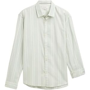 TOM TAILOR Denim herrskjorta, 37866 – Mint Green Big Stripe, XL TOM TAILOR Denim herrskjorta, 37866 – Mint Green Big Stripe, XL