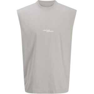 JACK & JONES Herr Jcosago Graphic Back ärmlös T-shirt, Ångblå, S JACK & JONES Herr Jcosago Graphic Back ärmlös T-shirt, Ångblå, S