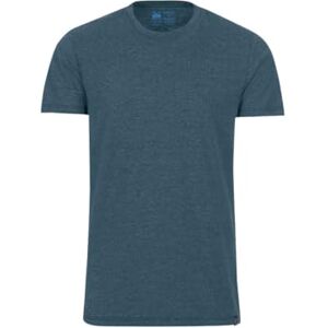 Trigema Slim Fit T-shirt för män av deluxe bomull, Jeans-melerad, S Trigema Slim Fit T-shirt för män av deluxe bomull, Jeans-melerad, S