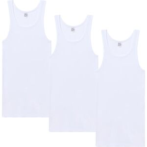 Abanderado Ocean Ribbon 3 linne för män, Vit, L Abanderado Ocean Ribbon 3 linne för män, Vit, L