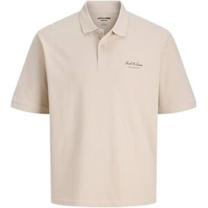 JACK & JONES Herr Jjearchive Graphic Polo Ss Sn, Moonbeam, XS, Månstråle, XS JACK & JONES Herr Jjearchive Graphic Polo Ss Sn, Moonbeam, XS, Månstråle, XS