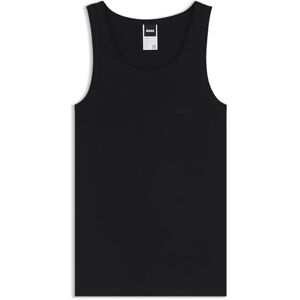 Boss Herr linne original undertröja av bomull med fin RIPP-struktur, Black1, XL Boss Herr linne original undertröja av bomull med fin RIPP-struktur, Black1, XL