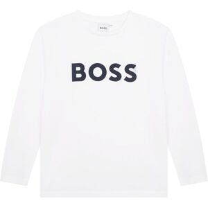 Boss Kortärmad t-shirt för pojkar, Vit, 5 år Boss Kortärmad t-shirt för pojkar, Vit, 5 år