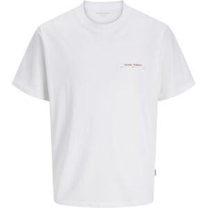 JACK & JONES Jorsplit Painting Tee Ss Crew Neck, Ljus vit, S JACK & JONES Jorsplit Painting Tee Ss Crew Neck, Ljus vit, S