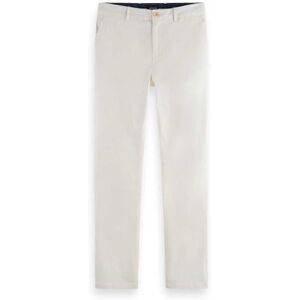 Scotch & Soda Herr Core-Stuartstretch bomull chinos byxor, Vit, 31W / 36L Scotch & Soda Herr Core-Stuartstretch bomull chinos byxor, Vit, 31W / 36L