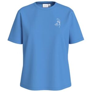 Vila Visybil Faces O-Neck S/S T-shirt/Dfs, Regatta, L Vila Visybil Faces O-Neck S/S T-shirt/Dfs, Regatta, L