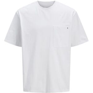 JACK & JONES Jcoconcrete Pocket Tee Ss Crew Neck, Ljus vit, XL JACK & JONES Jcoconcrete Pocket Tee Ss Crew Neck, Ljus vit, XL