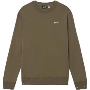 Schott NYC SWCASUAL1 Sweatshirt Sage Khaki S, Khaki salvia, S Schott NYC SWCASUAL1 Sweatshirt Sage Khaki S, Khaki salvia, S