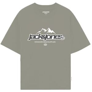 JACK & JONES Jcoflare Front Tee Ss Crew Neck FST, Vetiver, XL JACK & JONES Jcoflare Front Tee Ss Crew Neck FST, Vetiver, XL