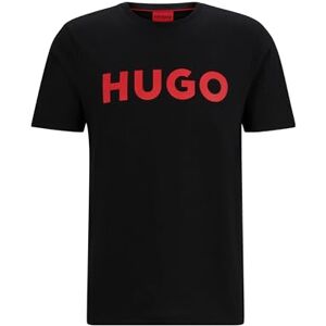 HUGO T-shirt för män, Ny – svart001, XXL HUGO T-shirt för män, Ny – svart001, XXL