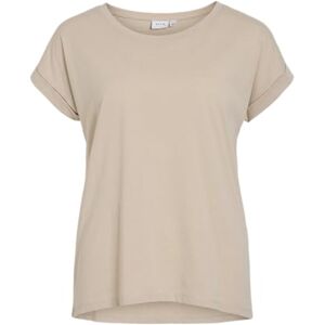 Vila Vidreamers New Pure t-shirt Noos, Cement, L Vila Vidreamers New Pure t-shirt Noos, Cement, L