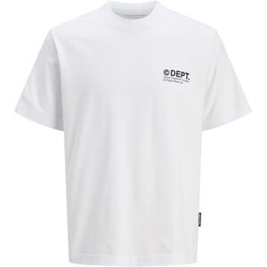 JACK & JONES Jcodynamic Dust Tee Ss Crew Neck, Ljus vit, S JACK & JONES Jcodynamic Dust Tee Ss Crew Neck, Ljus vit, S