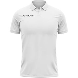 Givova MA005-0003-7XS pikétröja, vit, 7XS för män Givova MA005-0003-7XS pikétröja, vit, 7XS för män