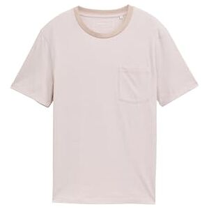 TOM TAILOR Denim T-shirt för män, 11754 Light Dove Grey, XS TOM TAILOR Denim T-shirt för män, 11754 Light Dove Grey, XS