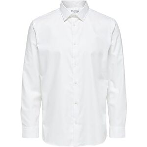 SELECTED HOMME Herr SLHREGETHAN skjorta LS Classic B NOOS skjorta, ljus vit, L, Ljus vit, L SELECTED HOMME Herr SLHREGETHAN skjorta LS Classic B NOOS skjorta, ljus vit, L, Ljus vit, L