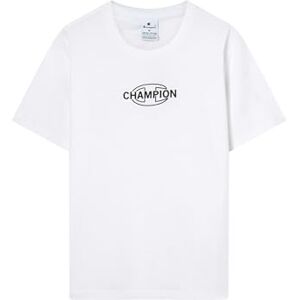 Champion Legacy Män, Grafisk Crewneck T-Shirt, L, Vit, Vitt, L Champion Legacy Män, Grafisk Crewneck T-Shirt, L, Vit, Vitt, L