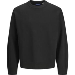 JACK & JONES JACK&JONES Jorkobe Knit Crew Neck, svart, XXL JACK & JONES JACK&JONES Jorkobe Knit Crew Neck, svart, XXL