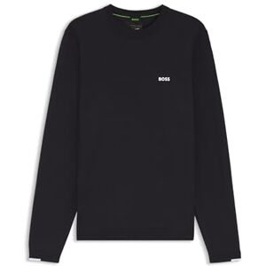 Boss Stickad tröja för män, Mörkblå 402, M Boss Stickad tröja för män, Mörkblå 402, M
