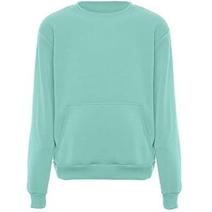 JABER Sweatshirt för män, Ismynta, S JABER Sweatshirt för män, Ismynta, S