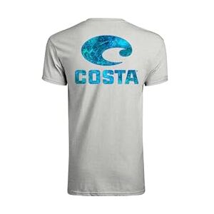 Costa Del Mar Herr Mossy Ek Kustnära Kortärmad Crewneck, Gråmelange, M Costa Del Mar Herr Mossy Ek Kustnära Kortärmad Crewneck, Gråmelange, M