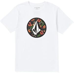 Volcom Crisp Stone kortärmad T-shirt för herr, Vit 324, XXL Volcom Crisp Stone kortärmad T-shirt för herr, Vit 324, XXL