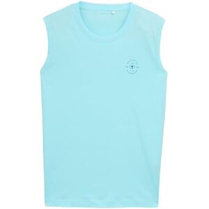 TOM TAILOR Herr linne, 34921 – karibisk turkos, XS TOM TAILOR Herr linne, 34921 – karibisk turkos, XS