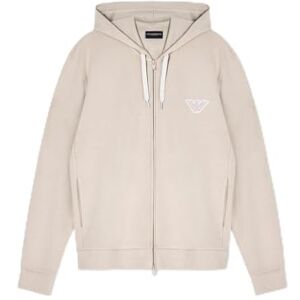 Giorgio Armani Örn lapphuva dragkedja tröja beige XL Giorgio Armani Örn lapphuva dragkedja tröja beige XL