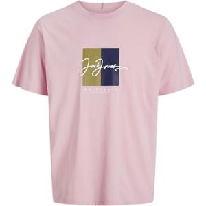 JACK & JONES Jorfrederiksberg Box Script Tee Ss Mni, Tickled rosa, 122 JACK & JONES Jorfrederiksberg Box Script Tee Ss Mni, Tickled rosa, 122
