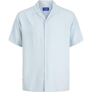 JACK & JONES Jorluke Billyburg Resort Shirt Ss, Skyway, XL JACK & JONES Jorluke Billyburg Resort Shirt Ss, Skyway, XL