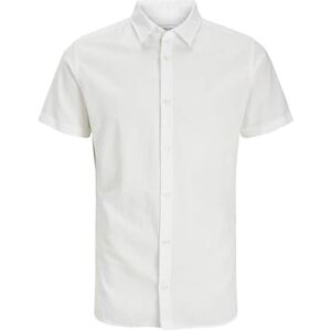 JACK & JONES JJEBREEZE skjorta SS SN, Vit, XL JACK & JONES JJEBREEZE skjorta SS SN, Vit, XL