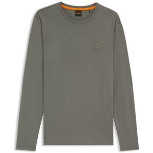 Boss T-shirt för män, Open Grey 076, L Boss T-shirt för män, Open Grey 076, L