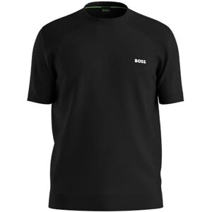 Boss K_Momentum-lite T stickad tröja för män, 001svart, S Boss K_Momentum-lite T stickad tröja för män, 001svart, S