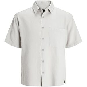 JACK & JONES Jcodynamic Waffle Shirt Ss Se25, Ångblå, XS JACK & JONES Jcodynamic Waffle Shirt Ss Se25, Ångblå, XS