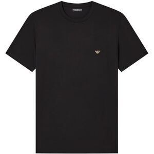 Giorgio Armani Herr mjuk modal rund hals t-shirt brun XL passande passform, Brun, XL Giorgio Armani Herr mjuk modal rund hals t-shirt brun XL passande passform, Brun, XL