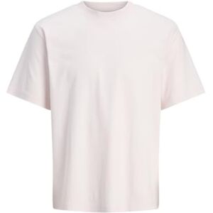 JACK & JONES Jprblachad branding Ss Crew Neck Tee Sn, Rosa marshmallow, M JACK & JONES Jprblachad branding Ss Crew Neck Tee Sn, Rosa marshmallow, M