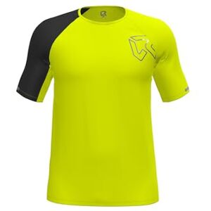 Rock Experience Ink SS Man T-shirt Kortärmad T-shirt, Gul/svart, S Rock Experience Ink SS Man T-shirt Kortärmad T-shirt, Gul/svart, S