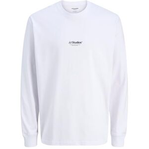 JACK & JONES Jjesoho Tee Ls Crew Neck Noos, Vit, XS JACK & JONES Jjesoho Tee Ls Crew Neck Noos, Vit, XS