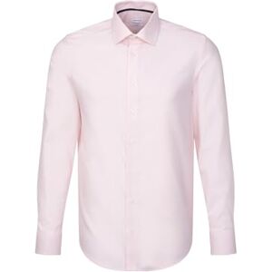 Seidensticker Silkesdekal herr slim fit långärmad skjorta, ljusrosa, 42 EU, Ljusrosa, 42 SE Seidensticker Silkesdekal herr slim fit långärmad skjorta, ljusrosa, 42 EU, Ljusrosa, 42 SE