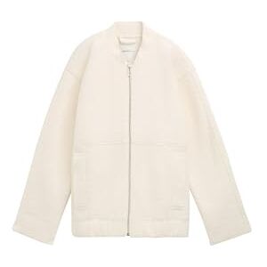 TOM TAILOR Denim dam blazer, 35880 Light Cream Beige Boucle, L TOM TAILOR Denim dam blazer, 35880 Light Cream Beige Boucle, L
