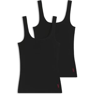 HUGO Dam Twin Vest (förpackning med 2), Svart1, XS HUGO Dam Twin Vest (förpackning med 2), Svart1, XS