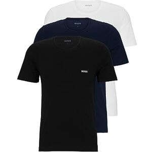 Boss T-shirt för män, Ljus vit blå marin jord svart, XXL Boss T-shirt för män, Ljus vit blå marin jord svart, XXL