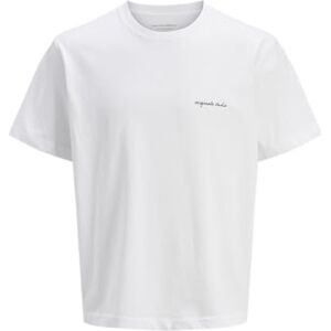 JACK & JONES Jormarrakesh Back Tee Ss Crew Neck, Ljus vit, L JACK & JONES Jormarrakesh Back Tee Ss Crew Neck, Ljus vit, L