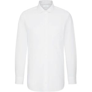 Seidensticker Textilkontor Walter GmbH & Co. KG Herr regular fit extra långärmad skjorta, vit, 54, Vit, 54 SE Seidensticker Textilkontor Walter GmbH & Co. KG Herr regular fit extra långärmad skjorta, vit, 54, Vit, 54 SE