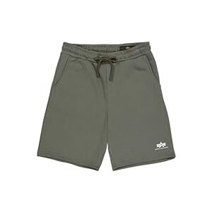 Alpha Industries Basic Small Logo II Shorts för män Dark Olive S Alpha Industries Basic Small Logo II Shorts för män Dark Olive S