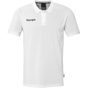 Kempa Prime Polo Shirt handboll fitness pikétröja män, kvinnor och barn – t-shirt med polokrage, Vit, XL Kempa Prime Polo Shirt handboll fitness pikétröja män, kvinnor och barn – t-shirt med polokrage, Vit, XL
