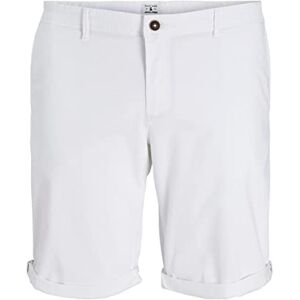 JACK & JONES PLUS Jpstbowie Jjshorts Solid Sa Sn Pls Chino shorts, vit, 46, Vit, 46 SE JACK & JONES PLUS Jpstbowie Jjshorts Solid Sa Sn Pls Chino shorts, vit, 46, Vit, 46 SE