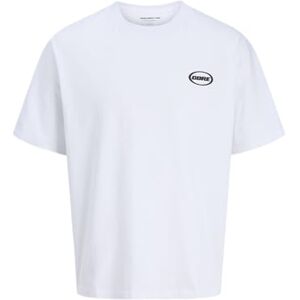 JACK & JONES herr Jcolido foto back tee Ss crew neck, Ljus vit, L JACK & JONES herr Jcolido foto back tee Ss crew neck, Ljus vit, L