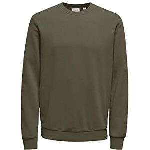 ONLY SON Sweatshirt Ceres, storlek: M, färg: grön, Grön, M ONLY SON Sweatshirt Ceres, storlek: M, färg: grön, Grön, M