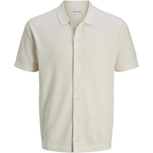 JACK & JONES JJEEMIL stickad strukturell skjorta SS SN, Molndansare, M JACK & JONES JJEEMIL stickad strukturell skjorta SS SN, Molndansare, M