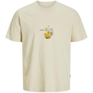 JACK & JONES Jorvarenna Tee Ss Crew Neck, Antik vit, L JACK & JONES Jorvarenna Tee Ss Crew Neck, Antik vit, L